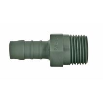 Embout mâle plastique D.10 mm M 12x17